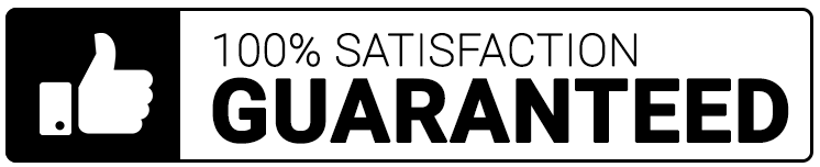 satisisfaction guaranteed badge icon
