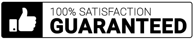 satisisfaction guaranteed badge icon
